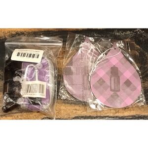 New DOTERRA‎ Essential Oil Keychain Pouch Case 8 Vials & 2 New Air Freshners